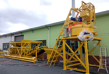 HZS25混凝土攪拌站(圖5) 上海立軸25混凝土攪拌站